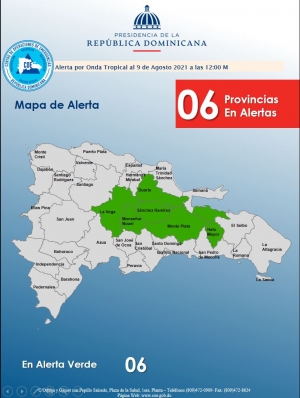 DECLARATORIA DE ALERTA VERDE..!   09/08/2021.