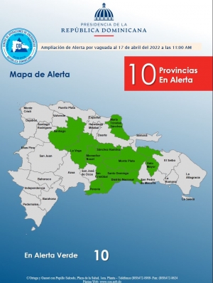 MANTENIMIENTO Y AMPLIACION DE ALERTA 11:00 AM 17 de abril, 2022