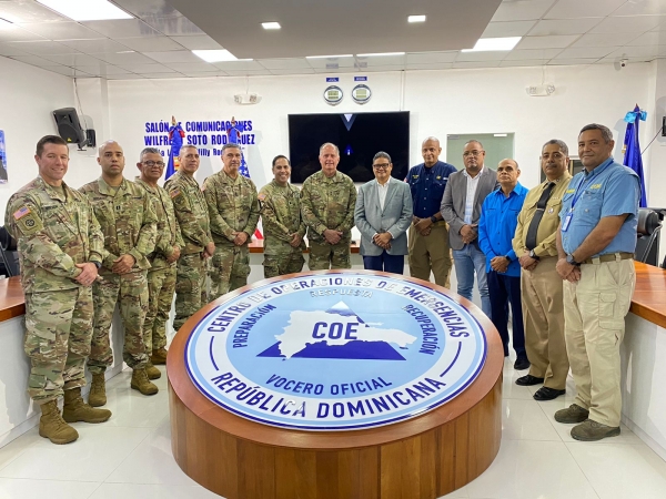 Director del COE recibió al General Adjunto de la Guardia Nacional de Puerto Rico