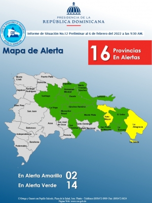 Informe de Situaci&oacute;n No. 12  Vaguada ( 06 de febrero, 2022 9: 30 am)