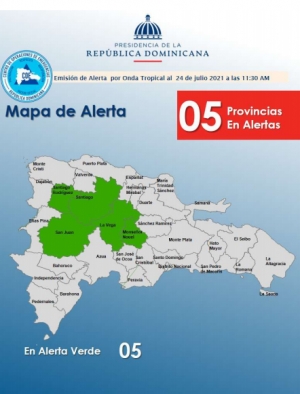 EMISI&Oacute;N DE ALERTAS... (24-07-2021 11:30AM)