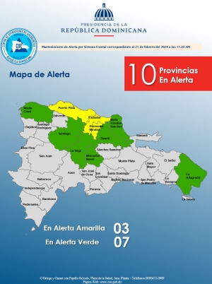 mantenimiento de alerta por Sistema Frontal 21,2, 2024 11,30 am