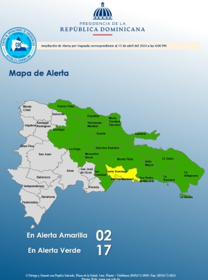 Mantenimiento   y Ampliacion de alerta 15 de abril 2024 5,00 pm