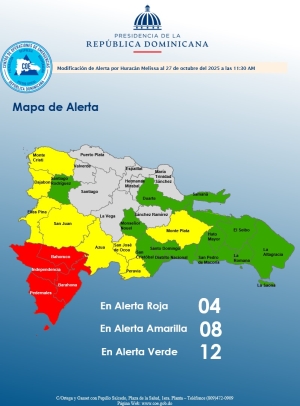 INFORME DE SITUACION NO. 16  Hurac&aacute;n Melissa  27.10.2025