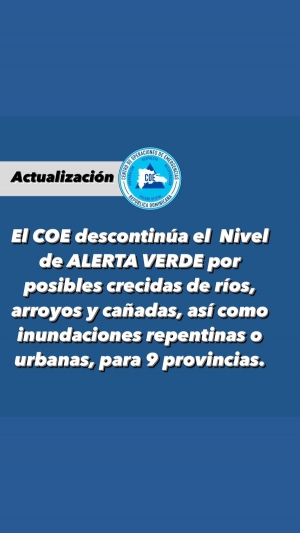 Descontinuaci&oacute;n de Alertas!