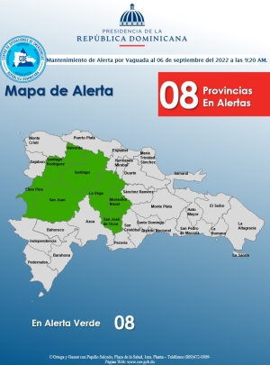Mantenimiento de alerta por Vaguada (06,09,2022, -- 9:20am)
