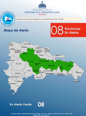 Ampliacion  de alerta 23 de abril 7am
