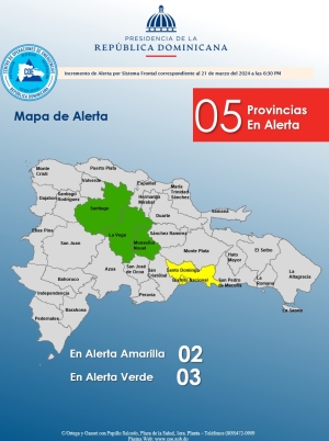 incremento de alerta 21 de marzo 6 pm