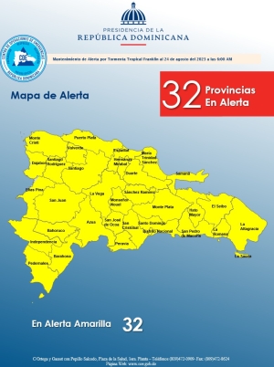 PRELIMINAR Informe de Situaci&oacute;n No. 06  Tormenta Franklin 6: 00 am