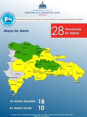 PRELIMINAR Informe de Situaci&oacute;n No. 12 Hurac&aacute;n Fiona y Tormenta tropical IAN