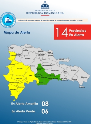 DECLARATORIA DE ALERTA HORA: 11:30 am